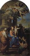 Holy Family with St. Elizabeth, Zechariah, and the infant St. John the Baptist Pompeo Batoni